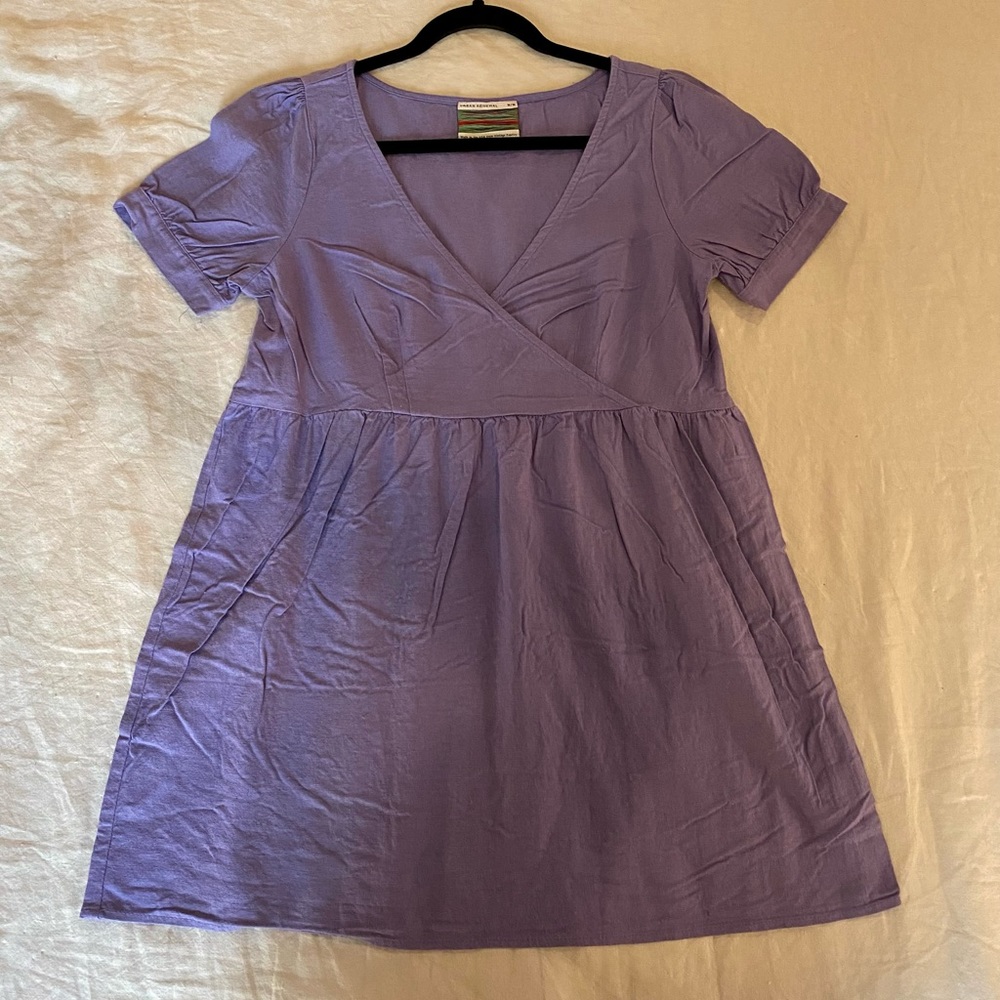 Urban Renewal Purple Babydoll Dress